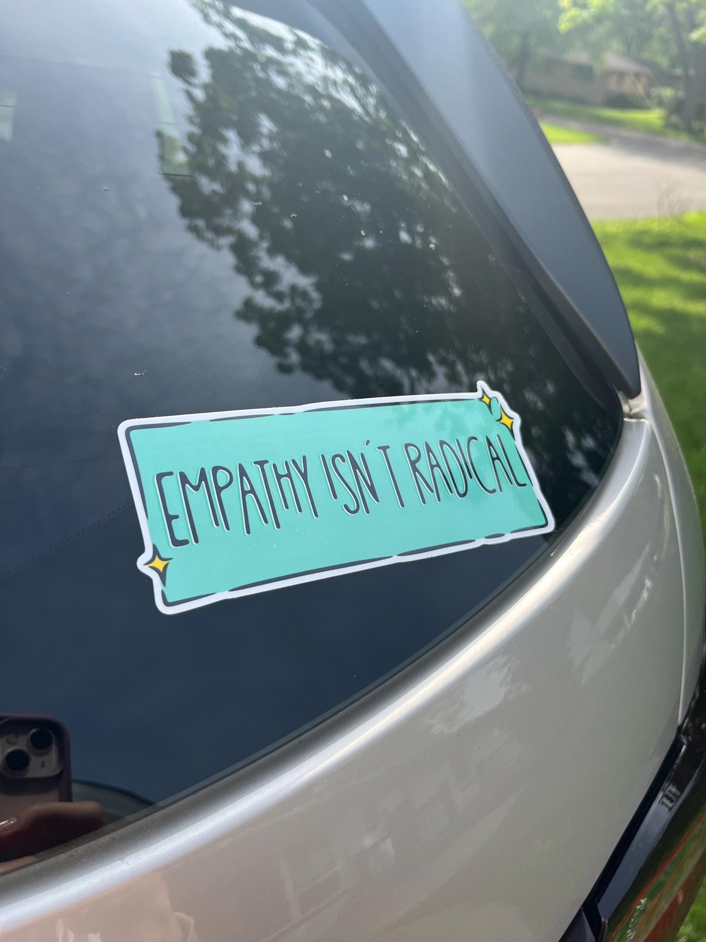 Empathy Isn't Radical Bumper Sticker