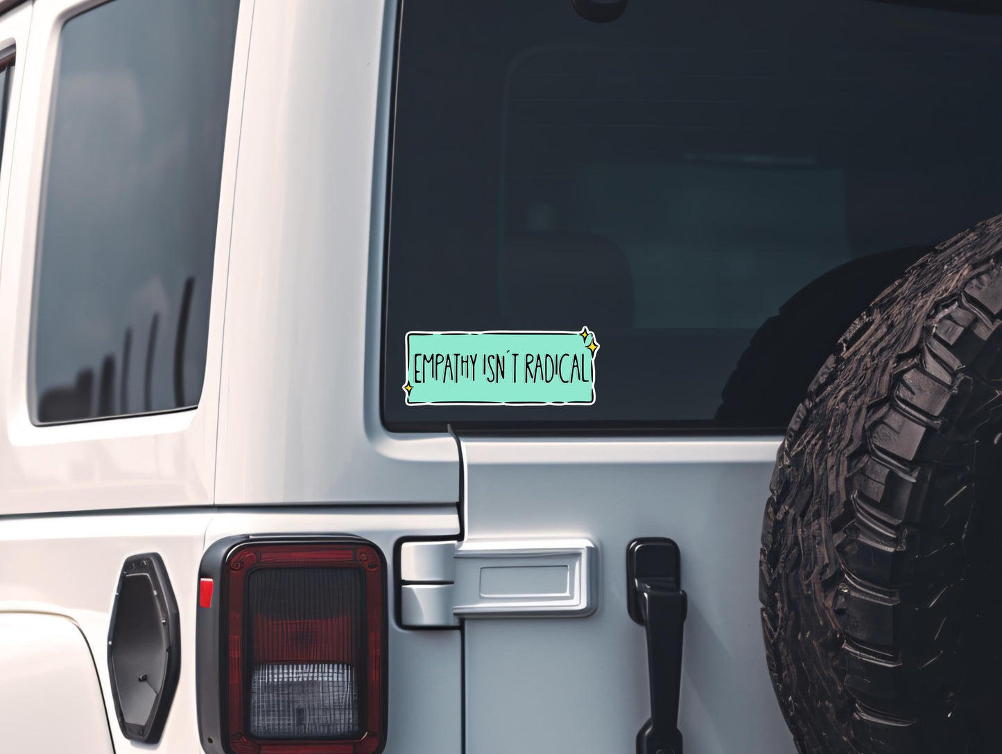 Empathy Isn't Radical Bumper Sticker