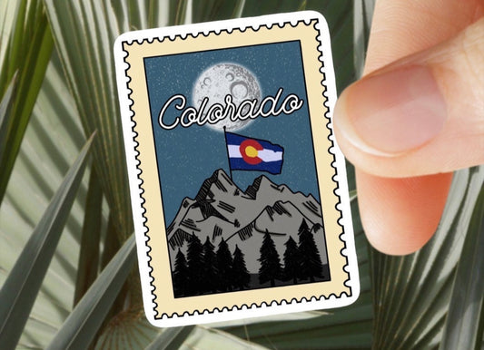 Colorado Stamp Vinyl Sticker