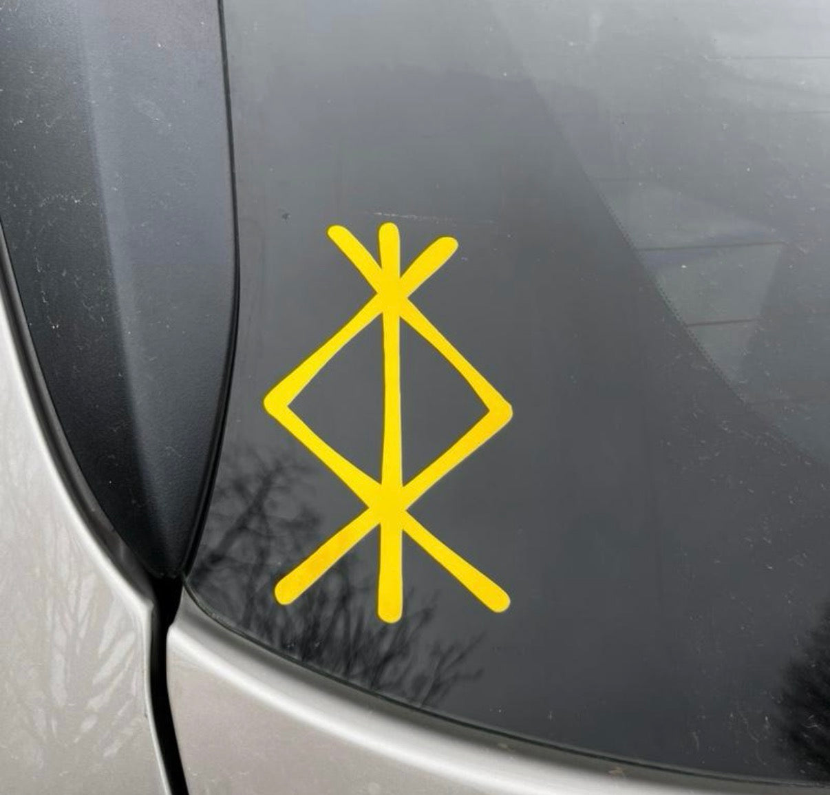 Protection Rune Safe Travels Car Decal